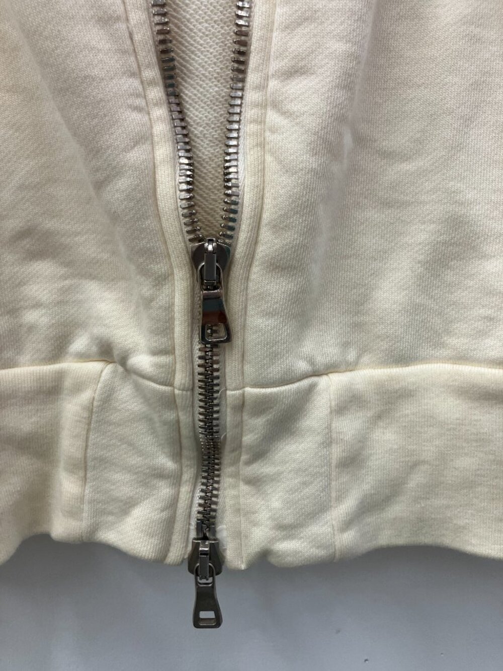 Balmain Unisex Sleeveless Hoodie - Cream - Large - Picture 4 of 4